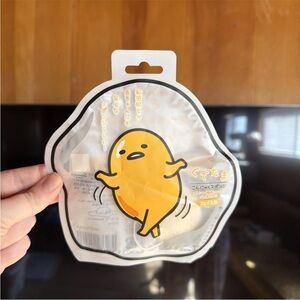 NIB Gudetama Konjac Facial Skincare Sponge Sanrio The Lazy Egg Unopened HKIA